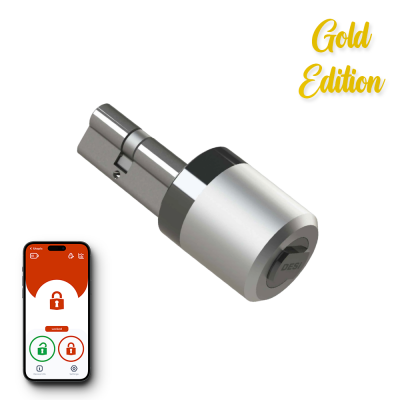 DESi Utopic 3 Smart Lock Gold Edition iOS/Android Compatible - 1