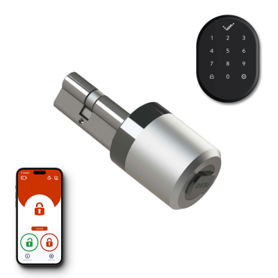 DESi Utopic 3 Smart Lock iOS/Android Compatible & Wireless Touch Keypad Set - 1